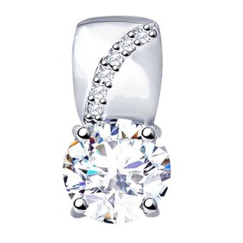 Подвеска SOKOLOV из серебра со Swarovski Zirconia 89030033 в 585 Золотой