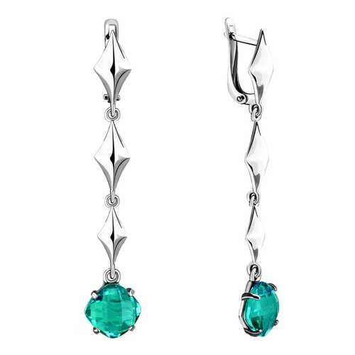 Серьги Aquamarine 4707488 в 585 Золотой