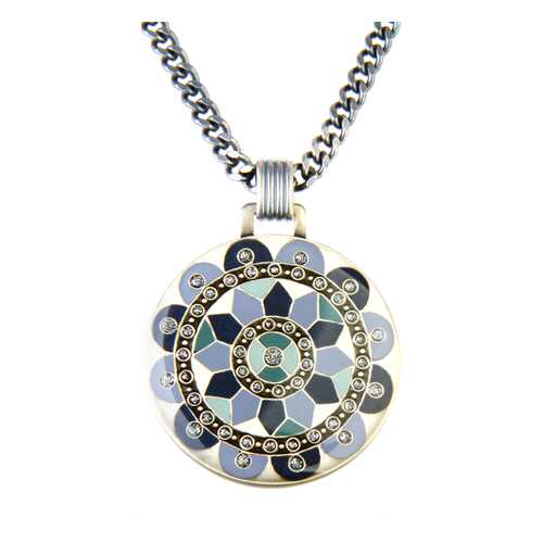 Колье женское Clara Bijoux B71531 BL разноцветное в 585 Золотой